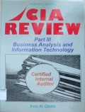 CIA REVIEW Part III Business Analysis And Information Technology