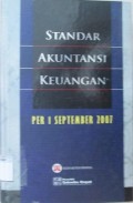 Standar Akuntansi Keuangan Per 1 September 2007