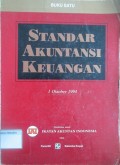 Standar akuntansi keuangan per 1 oktober 2004 buku 1