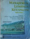 Manajemen Lembaga Keuangan