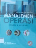 Manajemen Operasi Konsep dan Aplikasi