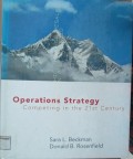 Operations Strategy